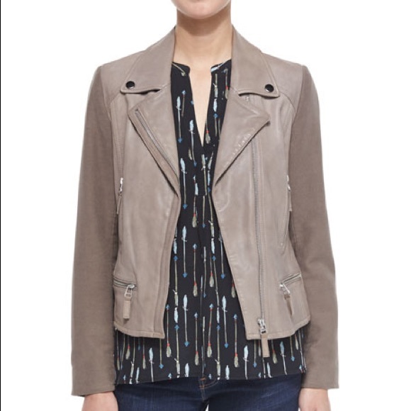 Joie lamb leather Seabrooke Moto Jacket - Picture 5 of 13